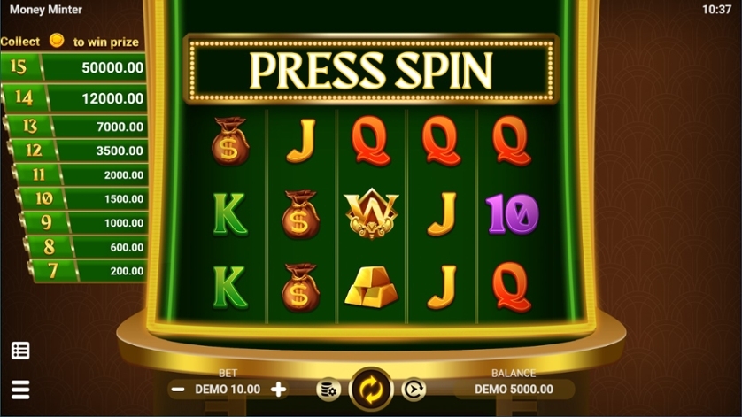 jogo de slot, Money Minter, apostas, ganhos, cassino online.